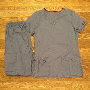 Dickies Light Blue Scrub Set